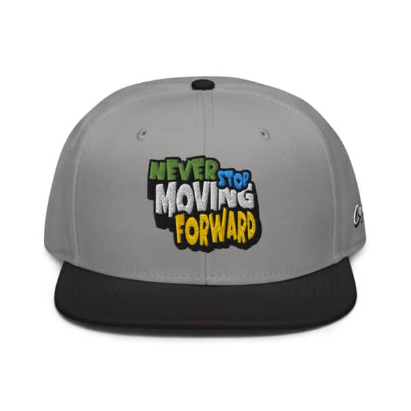 CapGenz Never Stop Moving Forward Snapback Cap