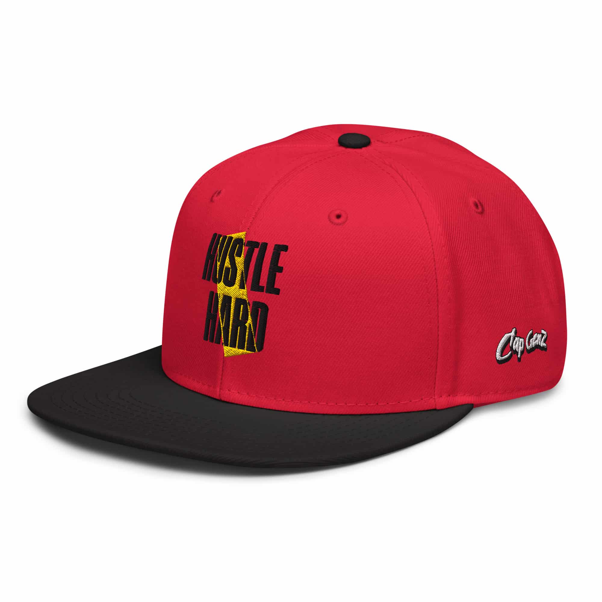 CapGenz 'Hustle Hard' Snapback Cap