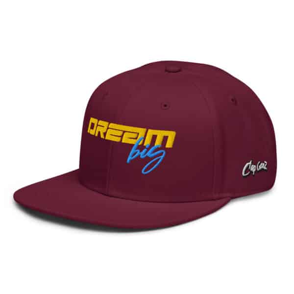 CapGenz Dream Big Snapback Cap