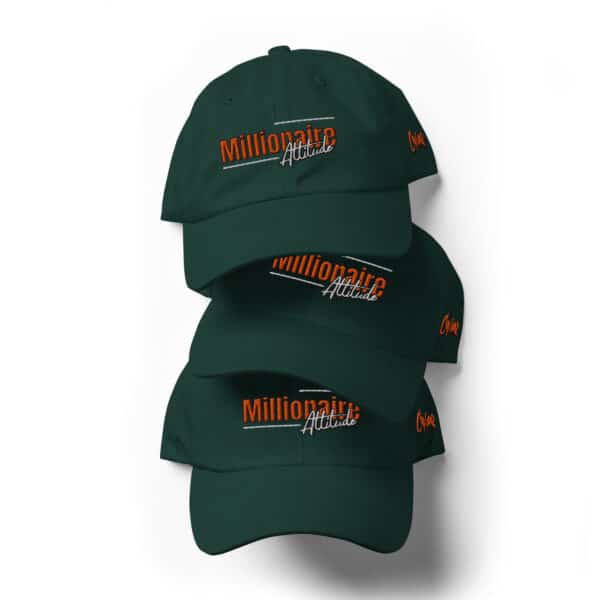 CapGenz Millionaire Attitude Baseball Cap