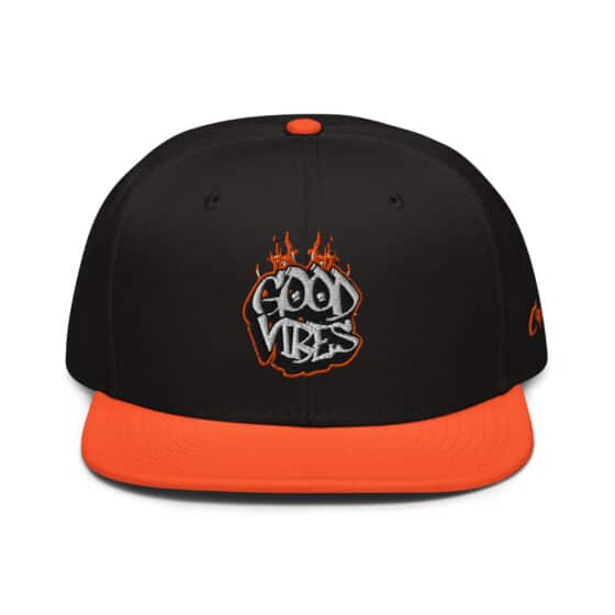 CapGenz Good Vibes Snapback Cap