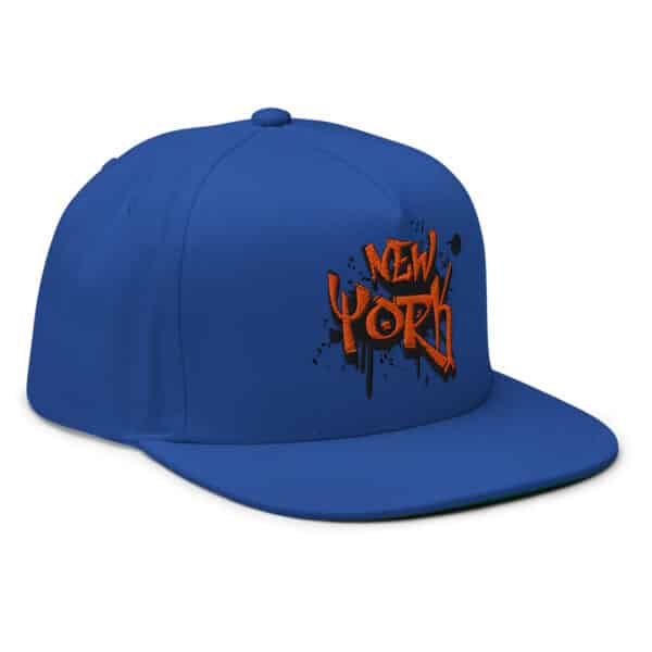 CapGenz 'New York' 3D Puff Embroidery Cotton Twill Cap